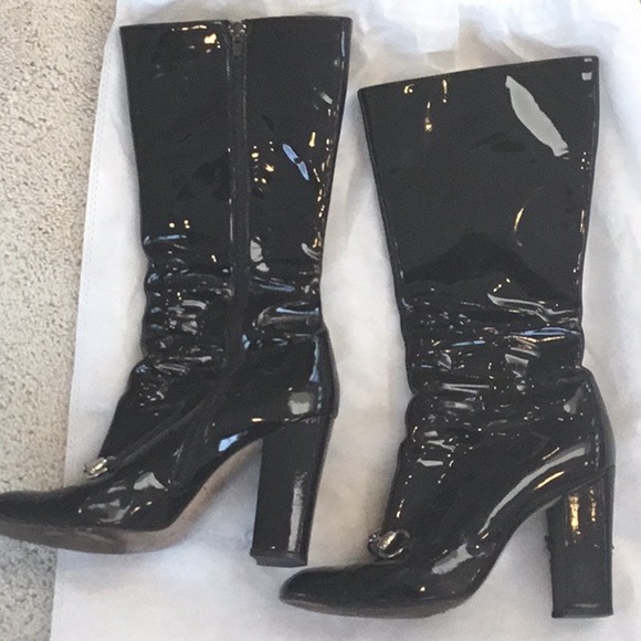 Gucci patent boots - Picture 2 of 4